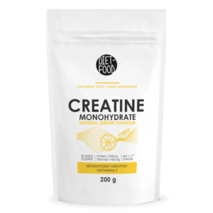KREATYNA Z WITAMINĄ C O SMAKU CYTRYNOWYM 200 g - DIET-FOOD (2 szt.)