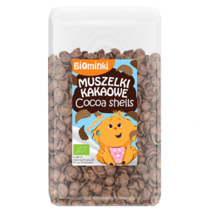 MUSZELKI KAKAOWE BIO 300 g - BIOMINKI (2 szt.)