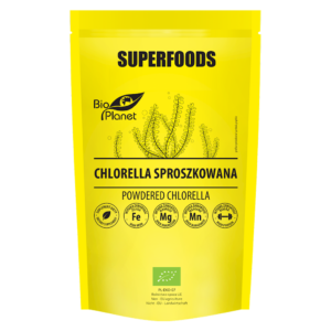 CHLORELLA SPROSZKOWANA BIO 200 g - BIO PLANET SUPERFOODS (1 szt.)