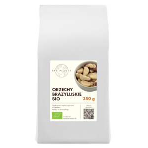ORZECHY BRAZYLIJSKIE BIO 350 g - THE PLANET (1 szt.)