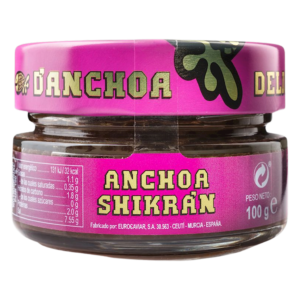 KAWIOR Z ANCHOIS (SARDELI) 100 g - EUROCAVIAR (SHIKRAN) (1 szt.)