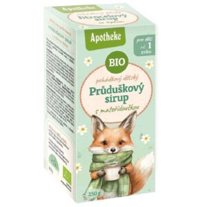 SYROP DLA DZIECI Z TYMIANKU I DZIKIEJ RÓŻY OD 1 ROKU BIO 250 g - APOTHEKE (2 szt.)