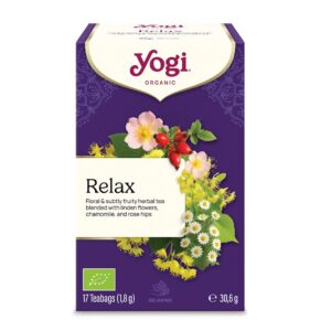 HERBATKA RELAX BIO (17 x 1,8 g) 30,6 g - YOGI (3 szt.)
