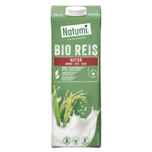 NAPÓJ RYŻOWY BEZ DODATKU CUKRÓW BEZGLUTENOWY BIO 1 L - NATUMI (4 szt.)