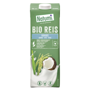 NAPÓJ RYŻOWO - KOKOSOWY BEZ DODATKU CUKRÓW BEZGLUTENOWY BIO 1 L - NATUMI (3 szt.)