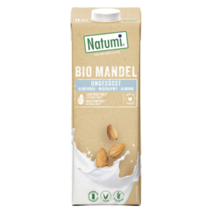 NAPÓJ MIGDAŁOWY BEZ DODATKU CUKRÓW BEZGLUTENOWY BIO 1 L - NATUMI (3 szt.)