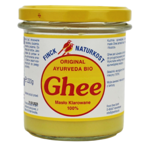 MASŁO KLAROWANE GHEE BIO 220 g (242 ml) - FINCK AYURVEDA (1 szt.)