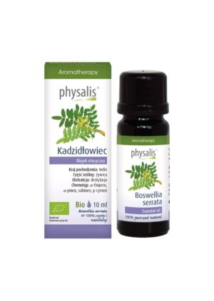 OLEJEK ETERYCZNY KADZIDŁOWIEC ECO 10 ml - PHYSALIS (1 szt.)