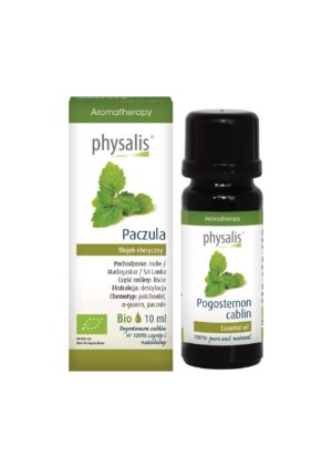 OLEJEK ETERYCZNY PACZULA BIO 10 ml - PHYSALIS (1 szt.)