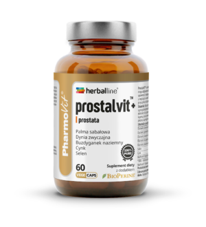 KAPSUŁKI NA PROSTATĘ (PROSTALVIT) BEZGLUTENOWE 60 szt. - PHARMOVIT (HERBALLINE) (1 szt.)