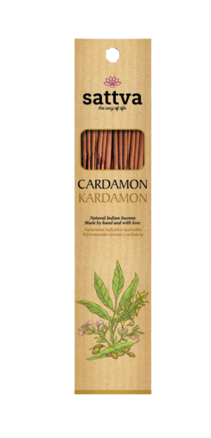 KADZIDEŁKA INDYJSKIE KARDAMON (15 szt.) 30 g - SATTVA (WELLNESS) (3 szt.)
