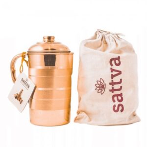 DZBANEK MIEDZIANY STRIPE 1,95 L - SATTVA (AYURVEDA) (1 szt.)
