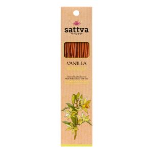 KADZIDEŁKA INDYJSKIE WANILIA (15 szt.) 30 g - SATTVA (WELLNESS) (3 szt.)