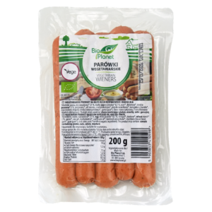 PARÓWKI WEGETARIAŃSKIE BIO 200 g - BIO PLANET (1 szt.)