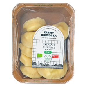 PIEROGI Z SEREM NA SŁODKO BIO 400 g - FARMY ROZTOCZA (NA ZAMÓWIENIE) (1 szt.)
