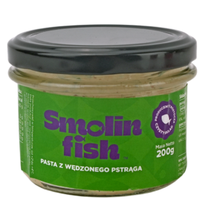 PASTA Z PSTRĄGA WĘDZONEGO BEZGLUTENOWA 200 g - SMOLIN FISH (NA ZAMÓWIENIE) (1 szt.)