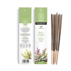KADZIDEŁKA INDYJSKIE BIAŁA SZAŁWIA (10 szt.) 16 g - YOUR CANDLE (3 szt.)