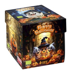CIASTECZKA Z WRÓŻBĄ NA HALLOWEEN BIO (6 szt.) 36 g - D&D FUN COOKIES (PRODUKT SEZONOWY) (1 szt.)