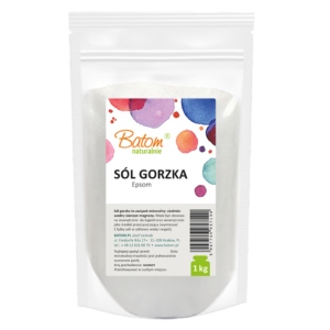SÓL GORZKA EPSOM (KĄPIELOWA) 1 kg - BATOM (2 szt.)