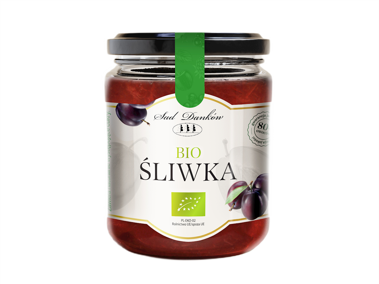 ŚLIWKA 80 % BIO 260 g - SAD DANKÓW (2 szt.)
