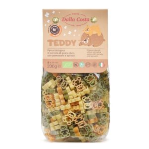 MAKARON (SEMOLINOWY TRÓJKOLOROWY) MISIE BIO 200 g - DALLA COSTA (1 szt.)