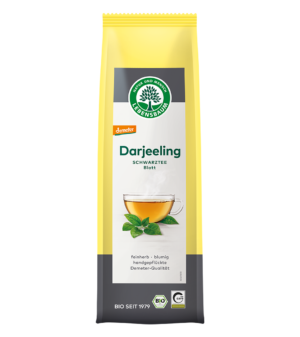 HERBATA CZARNA LIŚCIASTA DARJEELING DEMETER BIO 75 g - LEBENSBAUM (2 szt.)