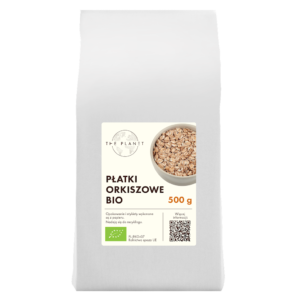 PŁATKI ORKISZOWE BIO 500 g - THE PLANET (4 szt.)