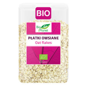 PŁATKI OWSIANE BIO 1 kg - BIO PLANET (3 szt.)