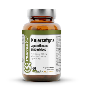 KWERCETYNA BEZGLUTENOWA 60 KAPSUŁEK - PHARMOVIT (CLEAN LABEL) (1 szt.)