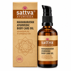 OLEJEK AJURWEDYJSKI DO CIAŁA MAHANARAYAN 100 ml - SATTVA (1 szt.)
