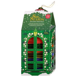 HERBATKA MIX BIO LATARNIA ŚWIĄTECZNA 8 SMAKÓW (24 x 1,5 g) 36 g - ENGLISH TEA SHOP ORGANIC (PRODUKT SEZONOWY) (1 szt.)