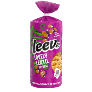 WAFLE Z SOCZEWICY PROTEINOWE SOLONE BEZGLUTENOWE BIO 100 g - LEEV (1 szt.)